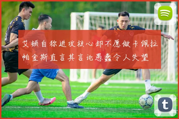 艾顿自称进攻核心却不愿做卡佩拉帕金斯直言其言论愚蠢令人失望